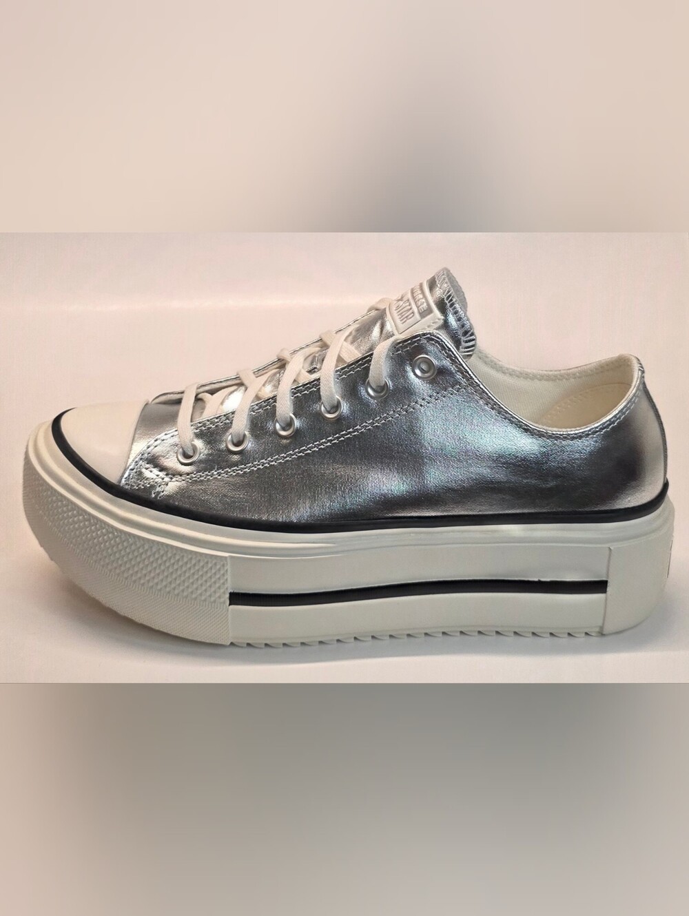 New Converse Chuck Taylor All Star Lift Double Stack Platform Sneakers Men's 10 - Picture 4 of 13